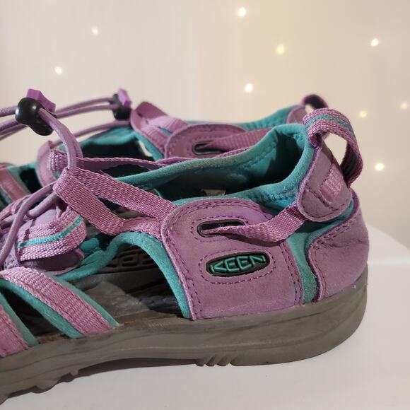 Keen Whisper 4 Waterproof Hiking Outdoor Sandals Womens Size 5 Purple Activewear - Picture 2 of 12